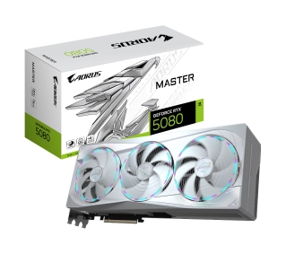 Gigabyte GeForce RTX 5080 MASTER ICE 16GB GDDR7 256bit DLSS 4 - Kup na Raty - RRSO 0%