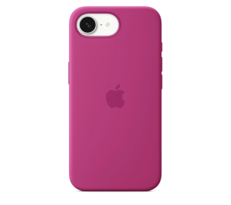 Etui Apple Silicone Case do iPhone 16e Żywy róż