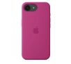 Etui Apple Silicone Case do iPhone 16e Żywy róż