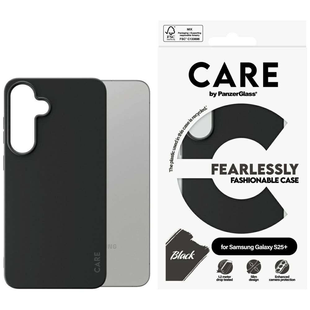 Etui PanzerGlass CARE by Fashion do Samsung Galaxy S25+ Czarny