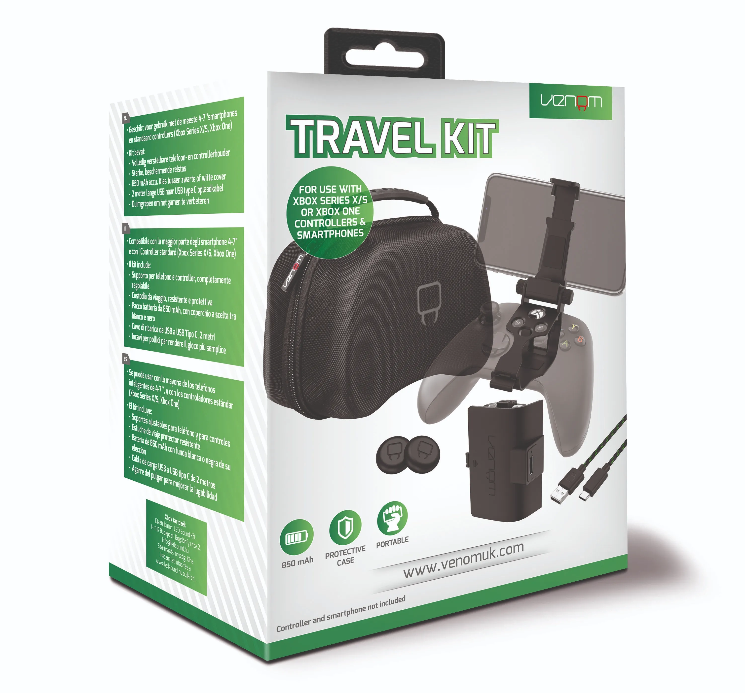 Zestaw Venom VS4830 Travel Kit do pada Xbox Series