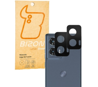 Szkło ochronne Bizon na aparat Lens do Motorola Edge 50 Fusion 2 sztuki