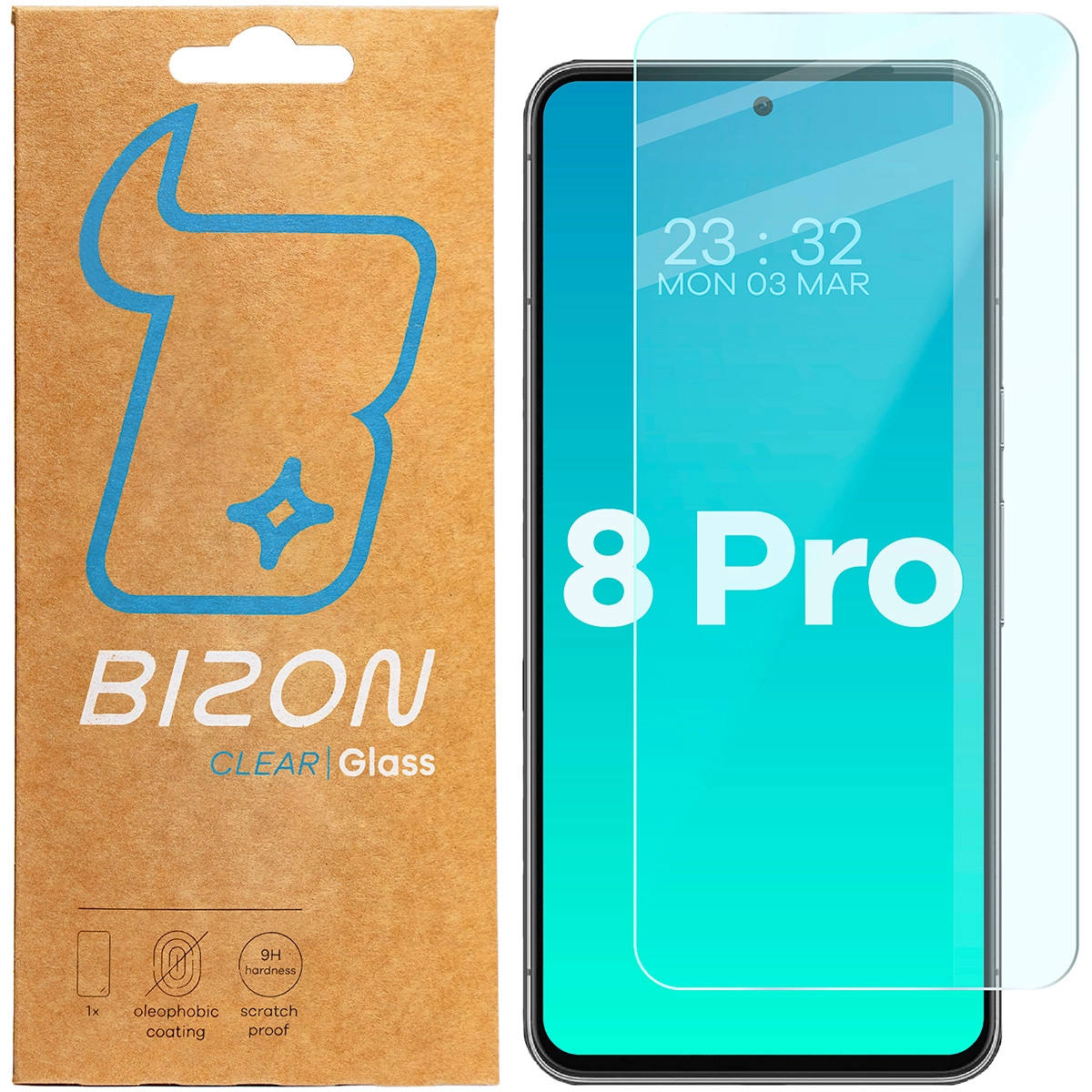 Szkło hartowane Bizon Clear 2 do Pixel 8 Pro