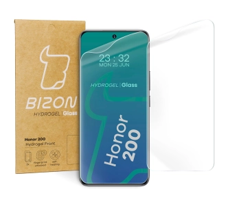Folia hydrożelowa Bizon na ekran Hydrogel Front do Honor 200 2 sztuki