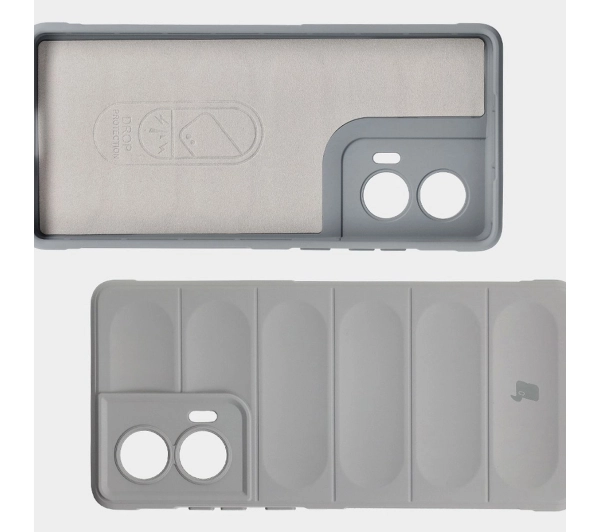 Bizon Tur do Motorola Edge 50 Fusion Light Grey