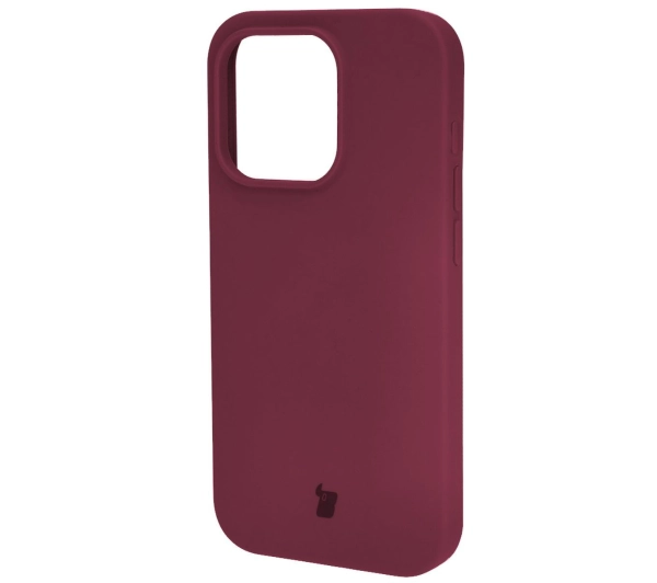 Bizon Silikonowe Soft do iPhone 15 Pro Ciemno-fioletowy