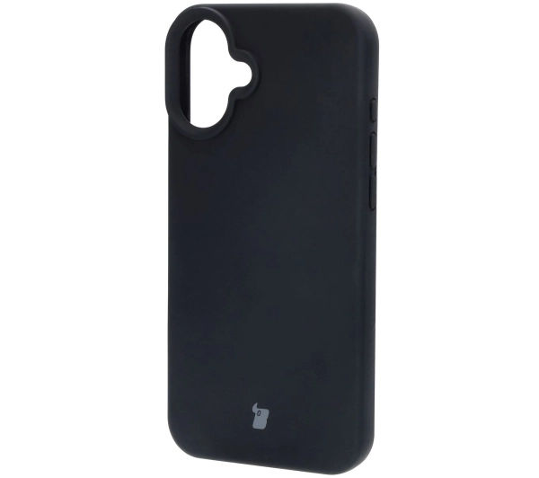 Bizon Silikonowe Soft do iPhone 16 Plus Czarny