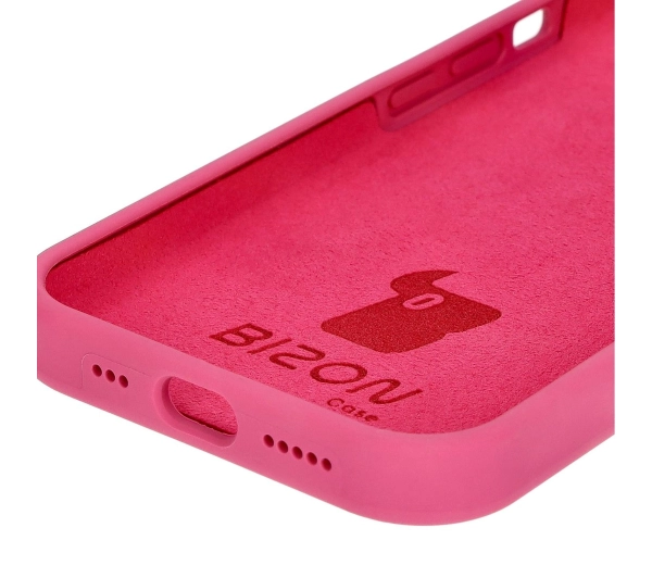 Bizon Silikonowe Soft do iPhone 15 Fuksja