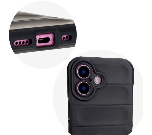 Bizon Tur do iPhone 16 Plus Black