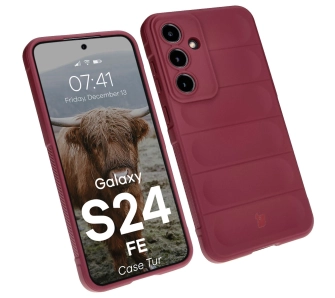 Etui Bizon Tur do Samsung Galaxy S24 FE Dark Purple