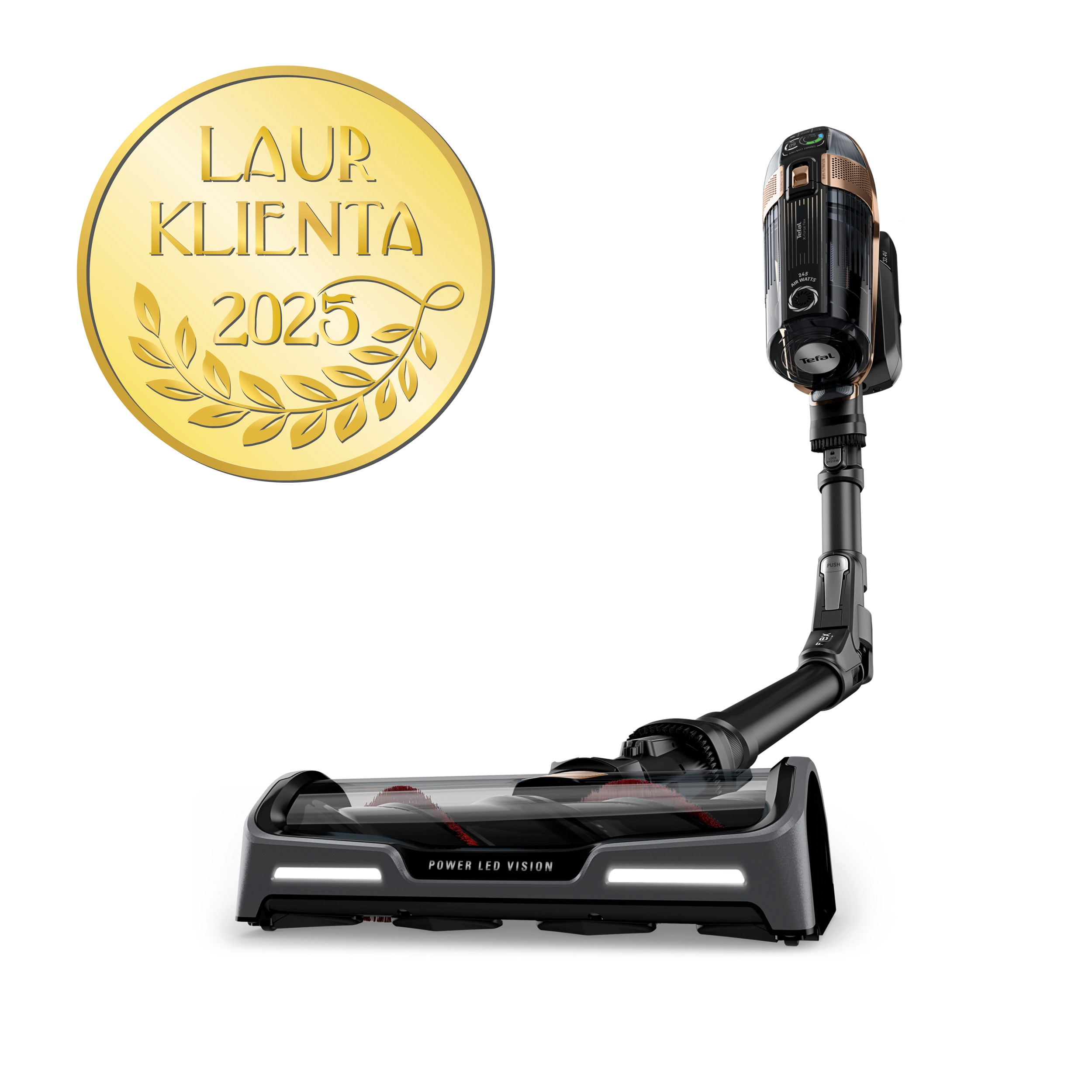 Odkurzacz Tefal X-Force Flex 15.60 Aqua TY99G3 160min Funkcja mycia Wymienny akumulator Mini elektroszczotka