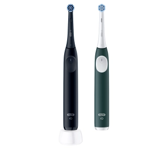 Zestaw szczoteczek magnetycznych Oral-B iO Series 2 DUO Night Black & Forest Green