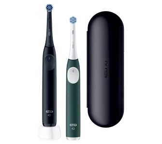 Zestaw szczoteczek magnetycznych Oral-B iO Series 2 DUO Night Black & Forest Green