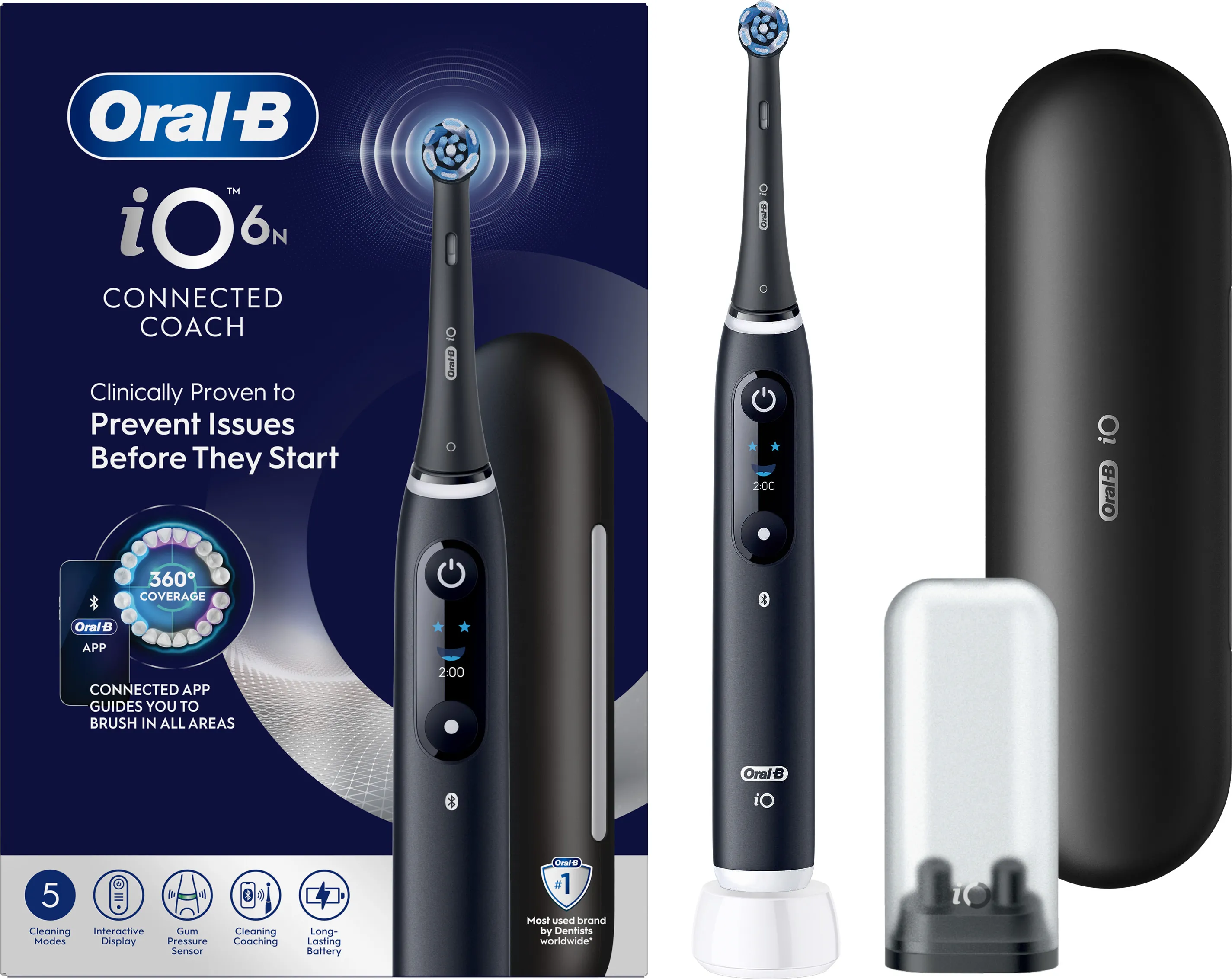 Oral-B iO Series 6 Black Lava - Dobra cena, Opinie w Sklepie RTV