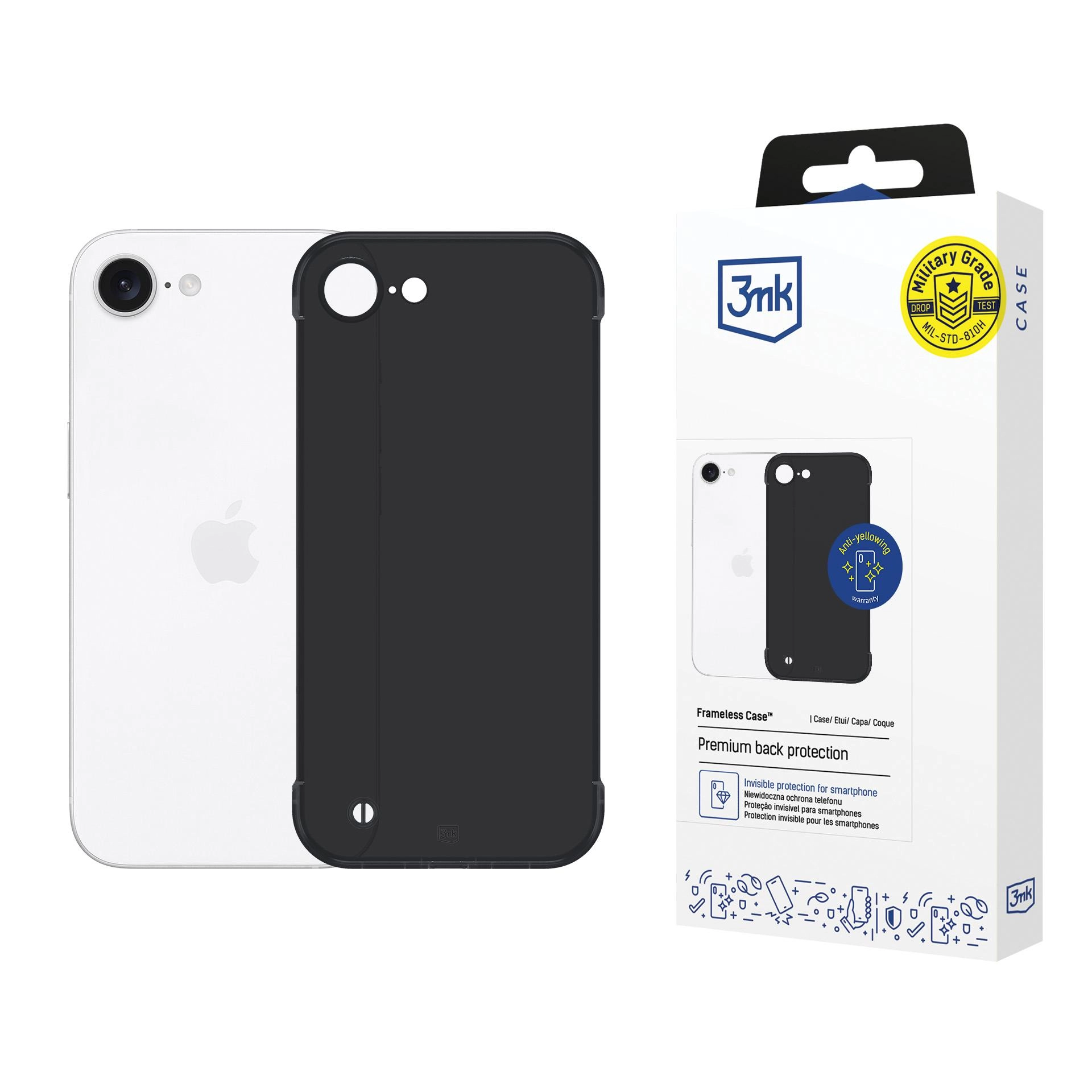 Etui 3mk Just20g Case iPhone 16e Czarny