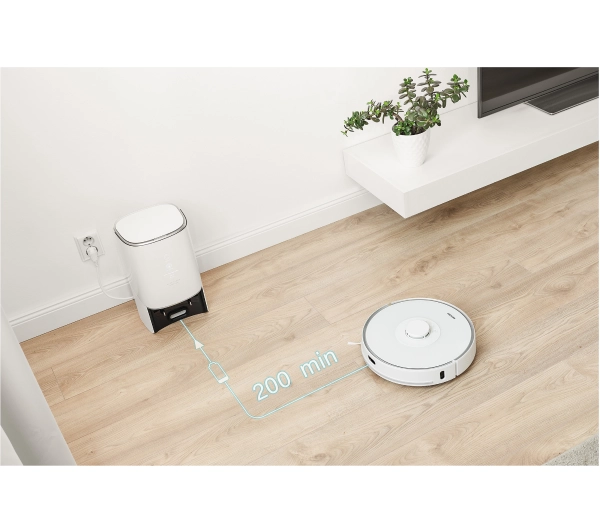 Sencor SRV 9385WH Funkcja mopowania Tworzenie mapy pomieszczenia 70dB - Kup na Raty - RRSO 0%