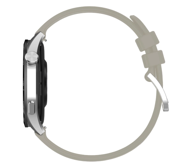 Bizon Strap Watch Silicone Pro T QuickRelease 18mm Jasnoszary