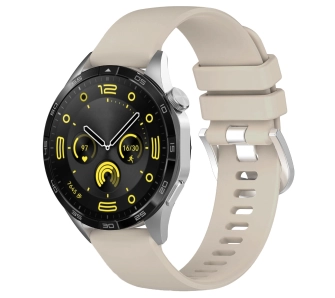 Pasek Bizon Strap Watch Silicone Pro T QuickRelease 18mm Jasnoszary