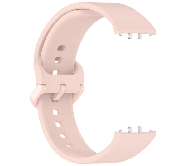 Bizon Strap Watch Silicone do Galaxy Fit 3 Różowy