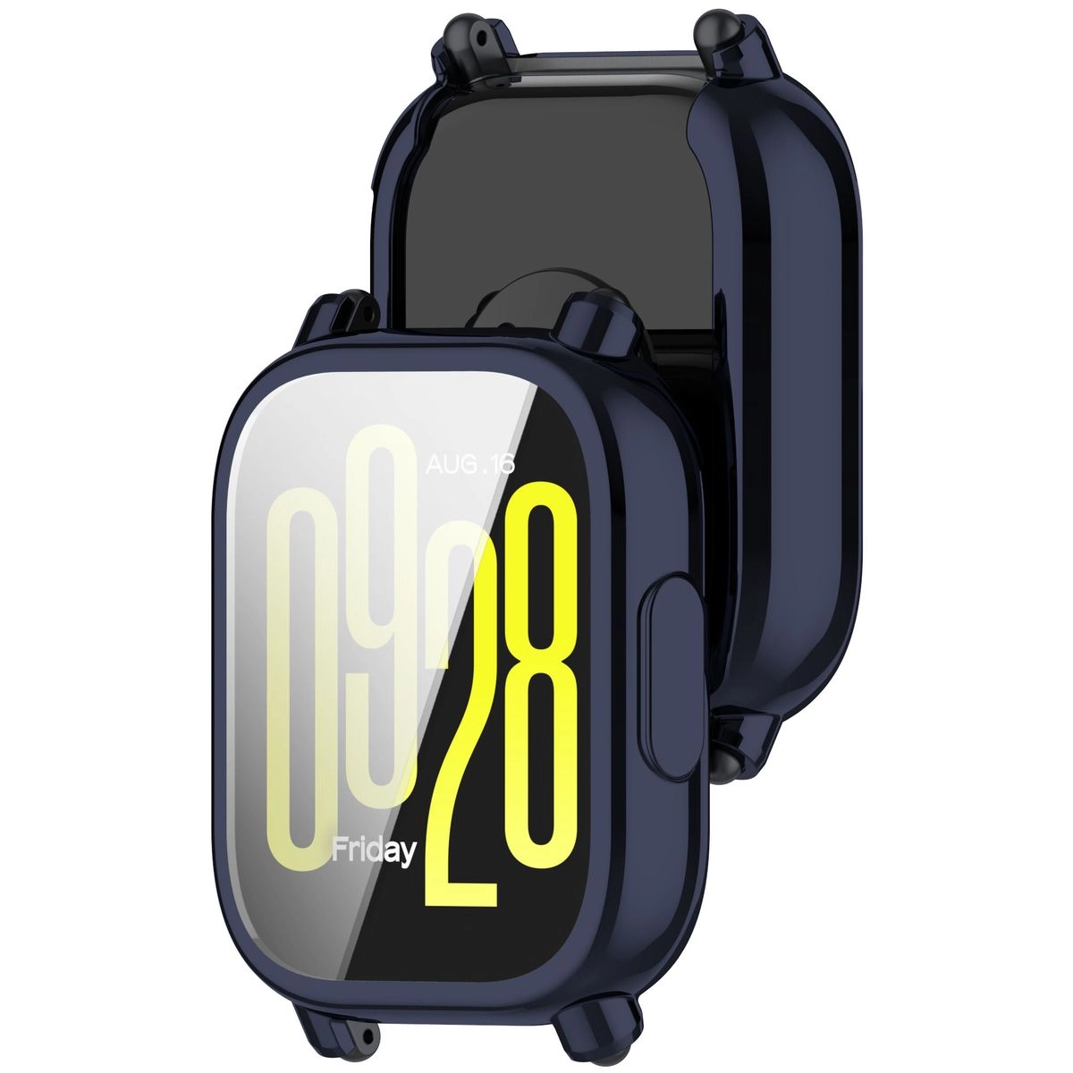 Nakładka na tarczę Bizon Felipe do Xiaomi Redmi Watch 5 Lite Niebieski