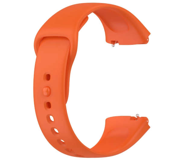Bizon Strap Watch Dots do Xiaomi Redmi Watch 3 Active Pomarańczowy