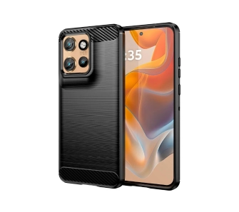 Etui Winner WG Carbon Motorola Edge 50 Neo 5G Czarny
