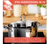 Zestaw garnków Tefal Duetto+ G719SB56 Indukcja Stal nierdzewna 11 elementów