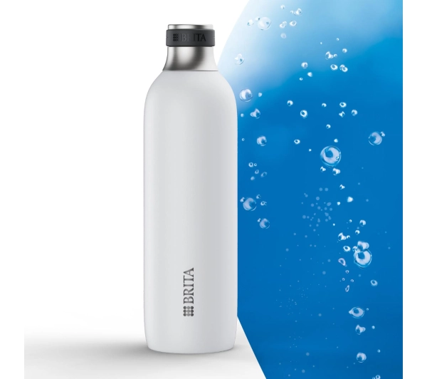Brita sodaTRIO Ze Stali Nierdzewnej 1l Biały
