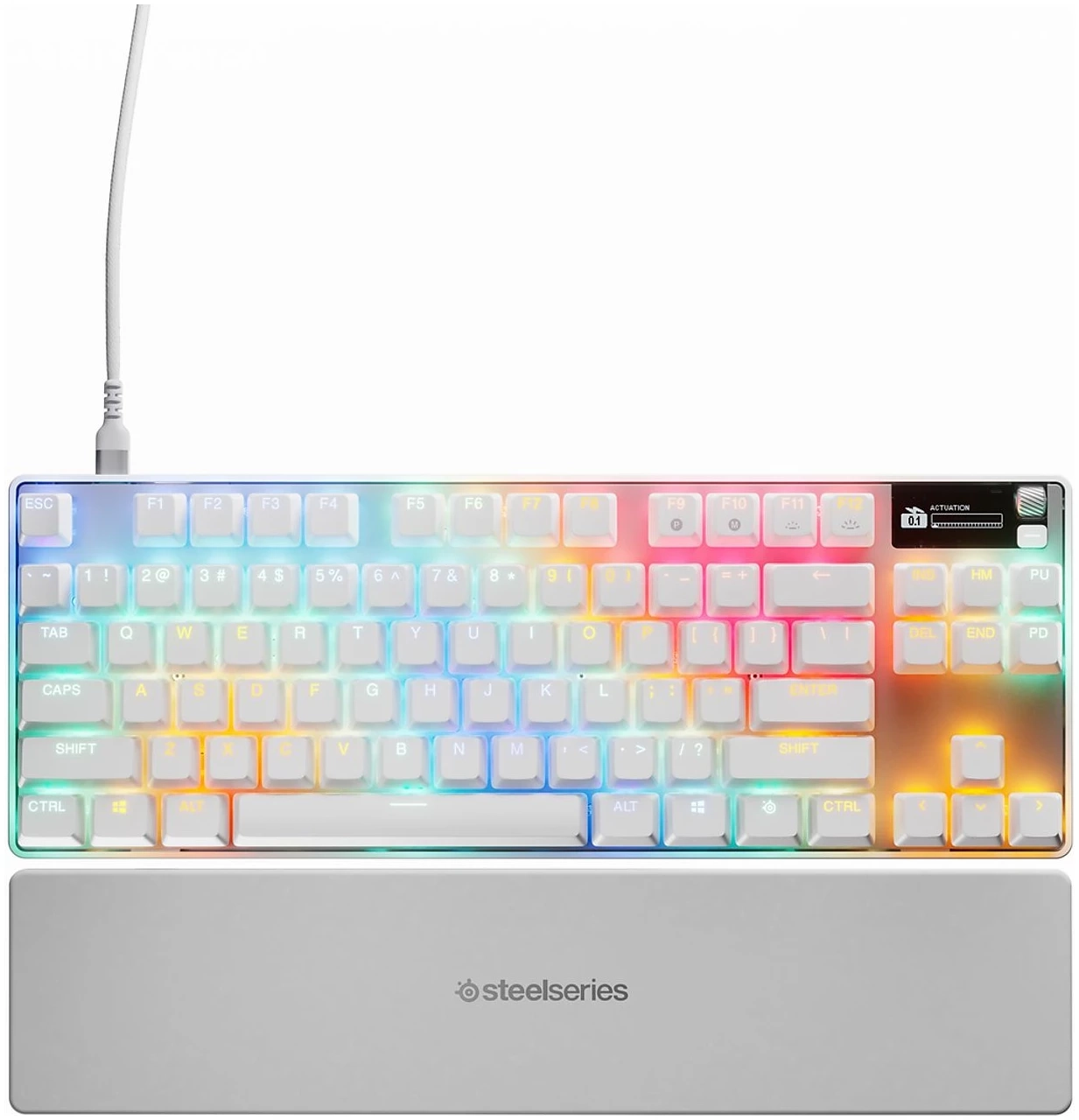 Klawiatura mechaniczna SteelSeries Apex Pro TKL Gen 3 US Biały