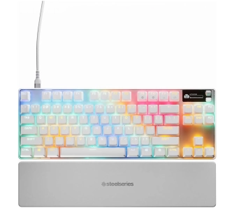 Klawiatura mechaniczna SteelSeries Apex Pro TKL Gen 3 US Biały
