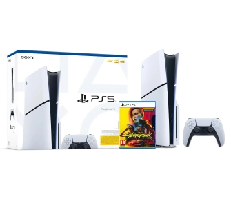 Konsola Sony PlayStation 5 Slim D Chassis (PS5) 1TB z napędem + Cyberpunk 2077 Edycja Ultimate
