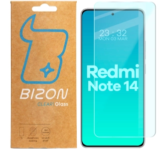 Szkło hartowane Bizon Clear 2 do Xiaomi Redmi Note 14 4G/5G
