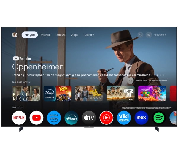 TCL 98P8K  98" QLED 4K 144Hz Google TV Dolby Vision Dolby Atmos HDMI 2.1 DVB-T2 - ⚡ EURO HIT CENOWY! ⚡ - Kup na Raty - RRSO 0%