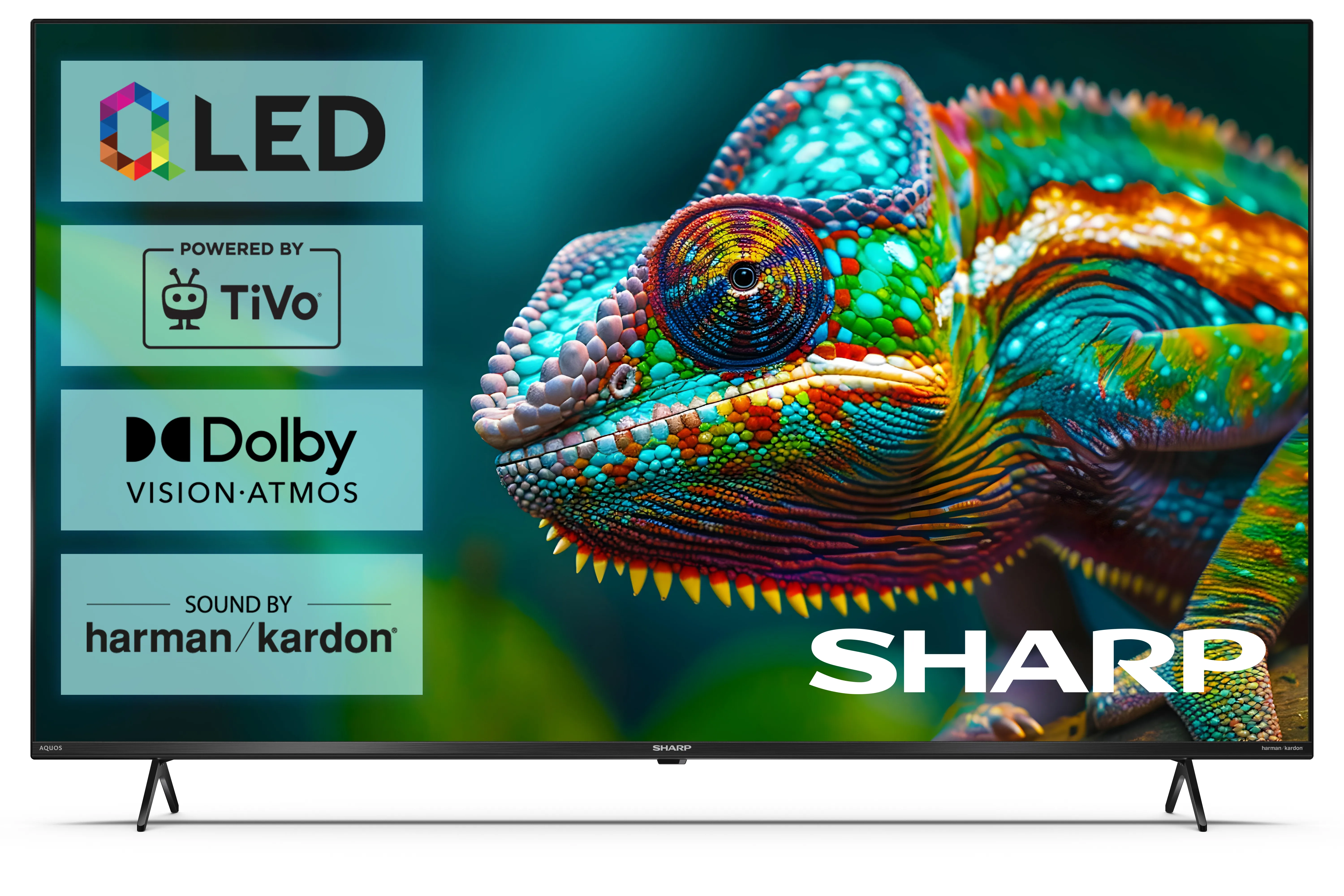 Telewizor Sharp 50GM6745E 50" QLED 4K Smart TV Dolby Vision Dolby Atmos HDMI 2.1 DVB-T2
