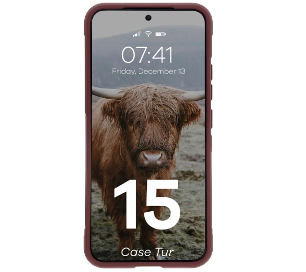Bizon Tur do Xiaomi 15 Ciemnofioletowy