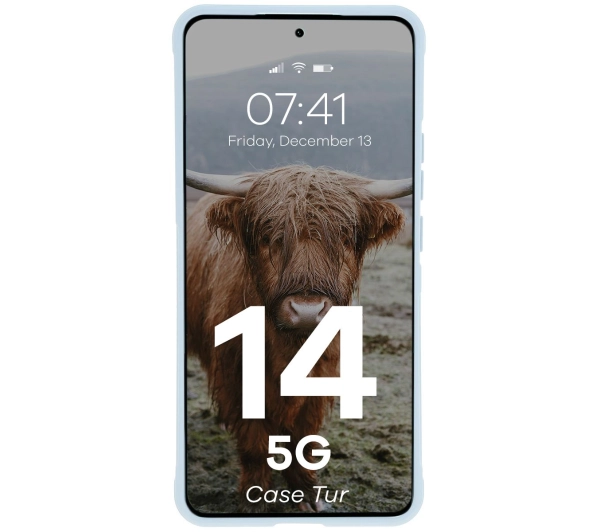 Bizon Tur do Xiaomi Redmi Note 14 5G Jasnoniebieskie