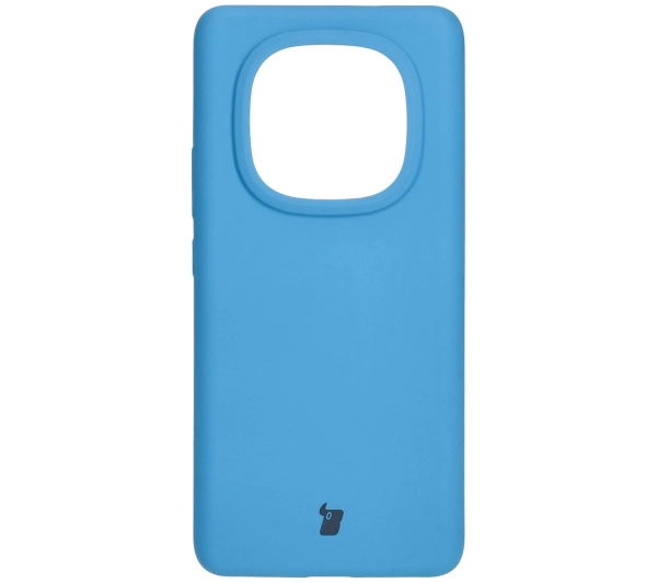 Bizon Silikonowe Soft do Xiaomi Redmi Note 14 Pro Plus 5G Niebieski