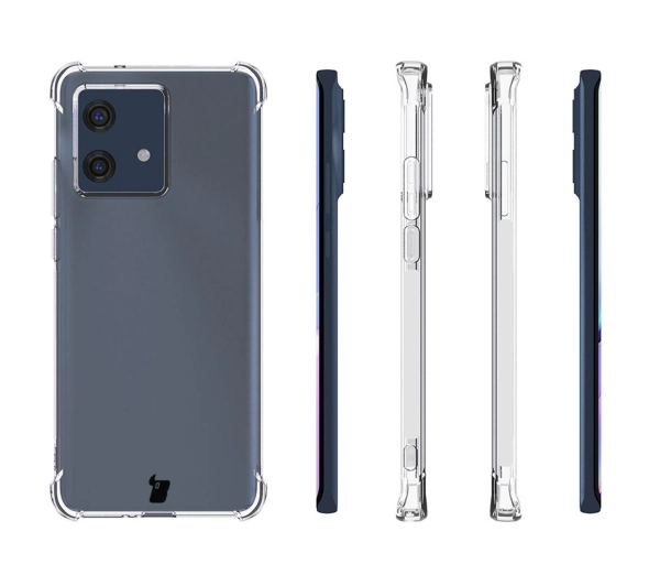 Bizon Elastyczne Salpa do Motorola Edge 40 Neo Przezroczysty