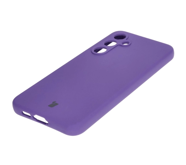 Bizon Silikonowe Soft do Galaxy S24 FE Fioletowy