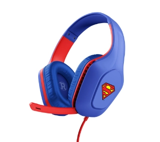 Trust GXT 415SM Nauszne Niebieski Superman