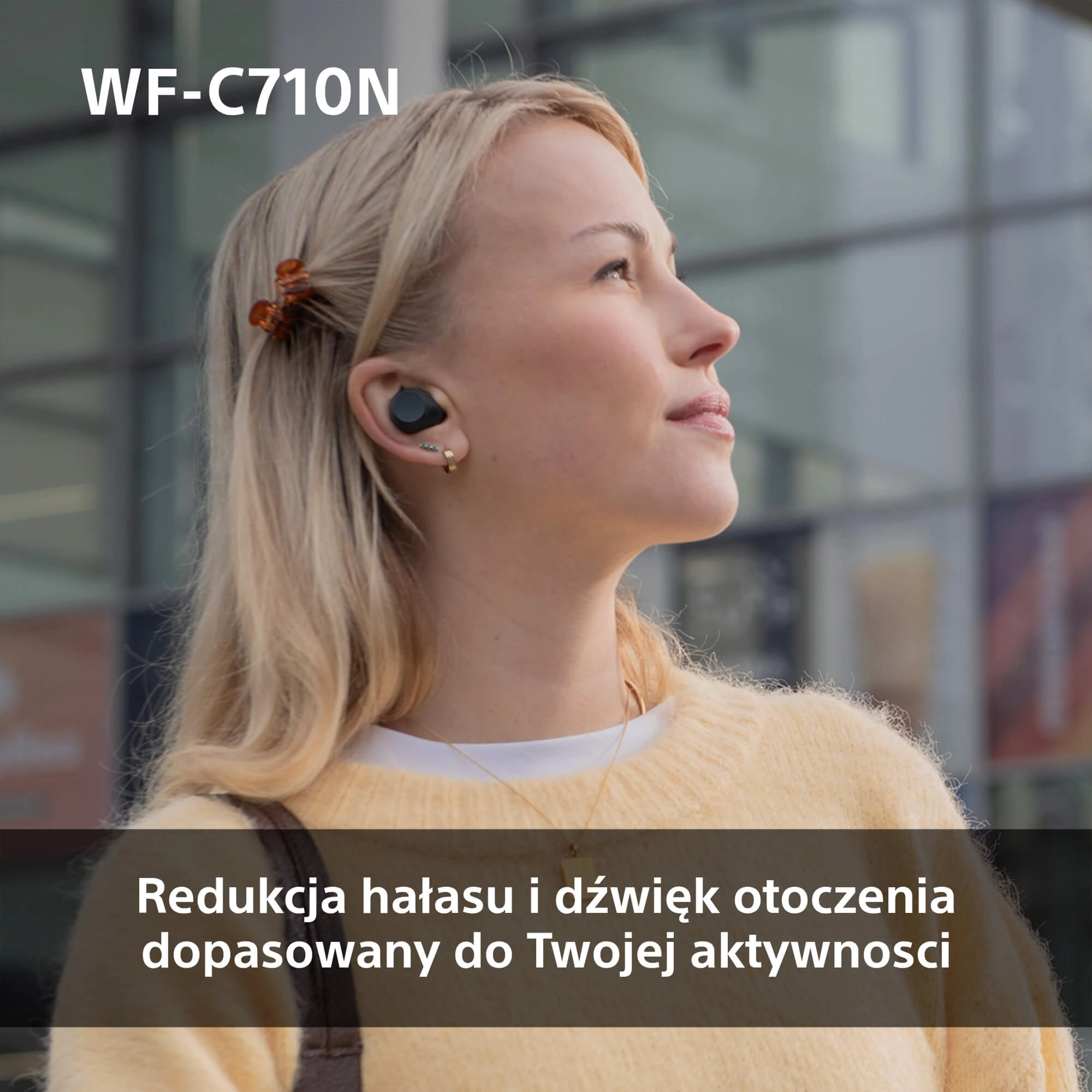 фото Навушники TWS Sony WF-C710N Black