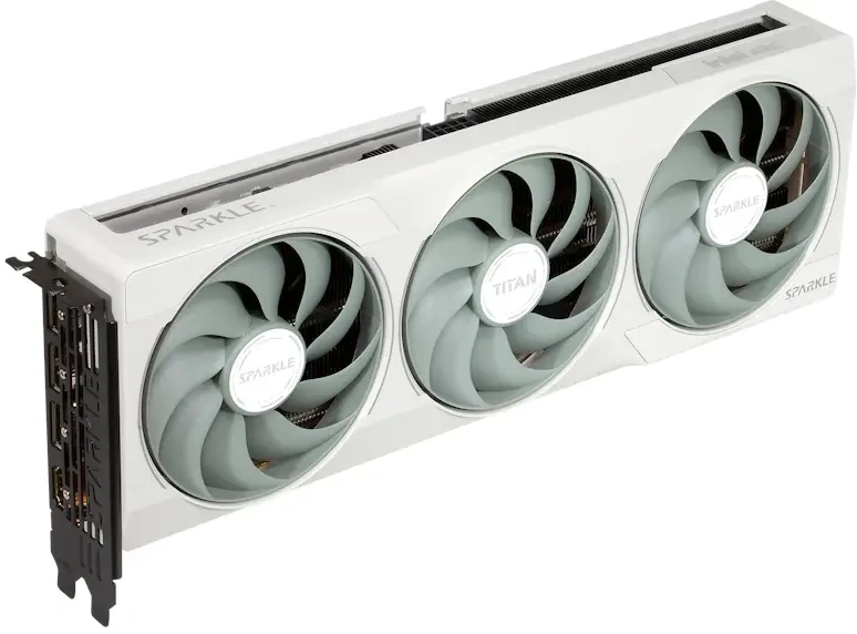 фото Відеокарта Sparkle Intel Arc B580 Titan Luna OC 12GB (SB580TW-12GOC)