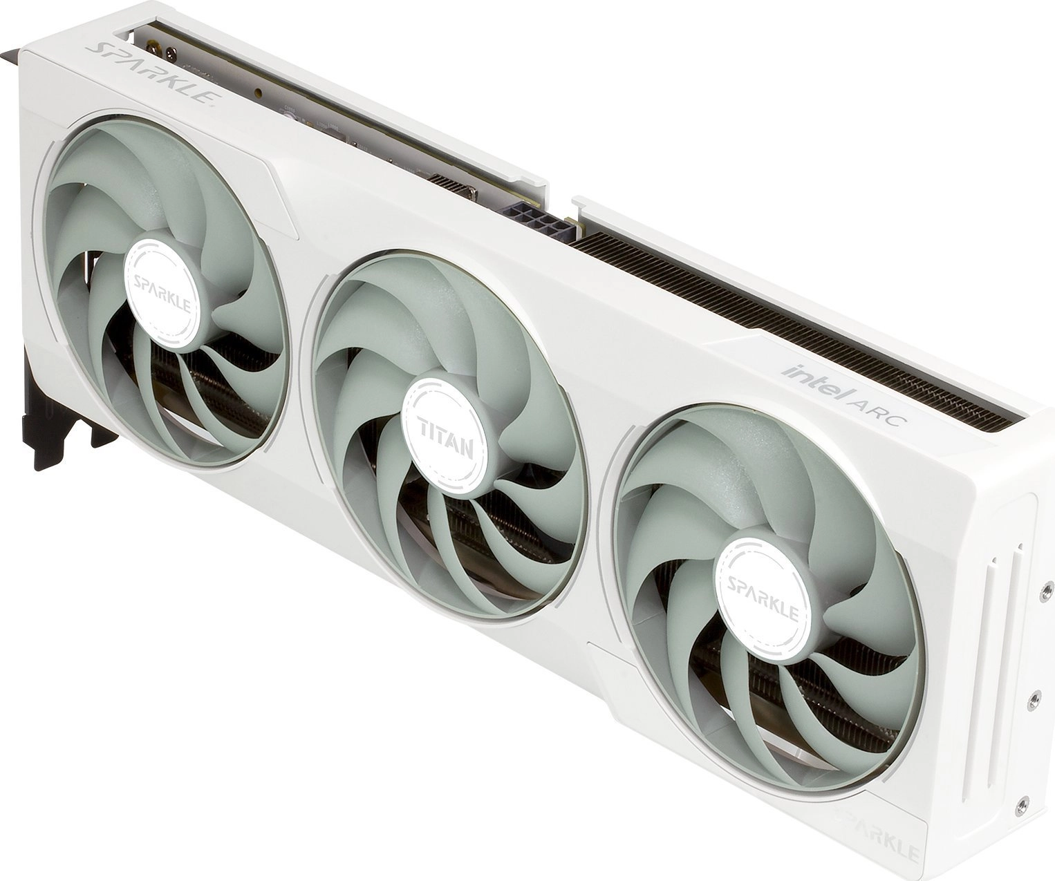 фото Відеокарта Sparkle Intel Arc B580 Titan Luna OC 12GB (SB580TW-12GOC)