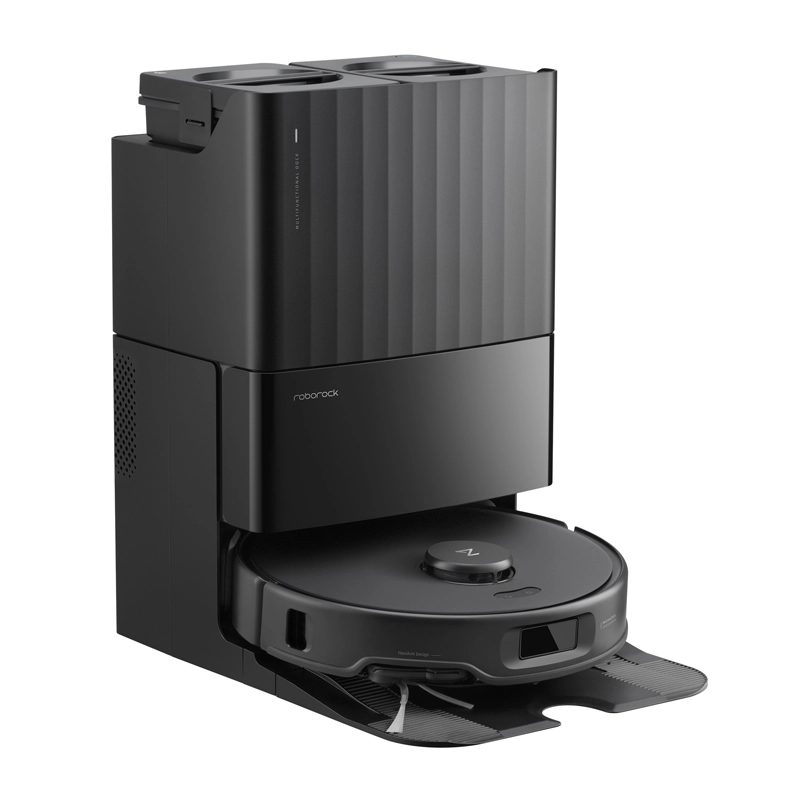 Robot sprzątający Roborock Qrevo Edge 5V1 Funkcja mopowania Stacja oczyszczająca Tworzenie mapy pomieszczenia 55dB Czarny AI