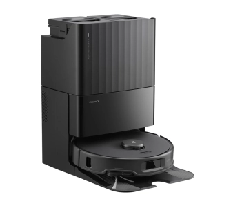 Robot sprzątający Roborock Qrevo Edge 5V1 Funkcja mopowania Stacja oczyszczająca Tworzenie mapy pomieszczenia 55dB Czarny