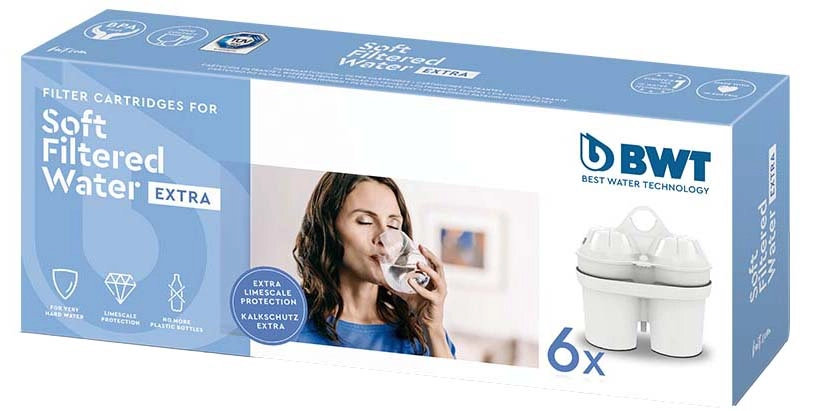 Wkład filtrujący BWT Extra miękka woda 6szt.