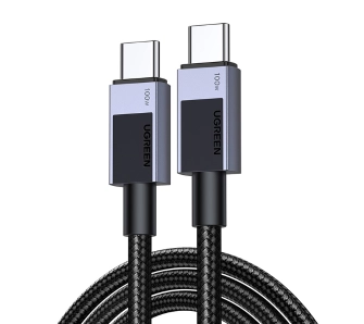 Kabel UGREEN USB-C do USB-C PD L512 100W 0,5m Szary