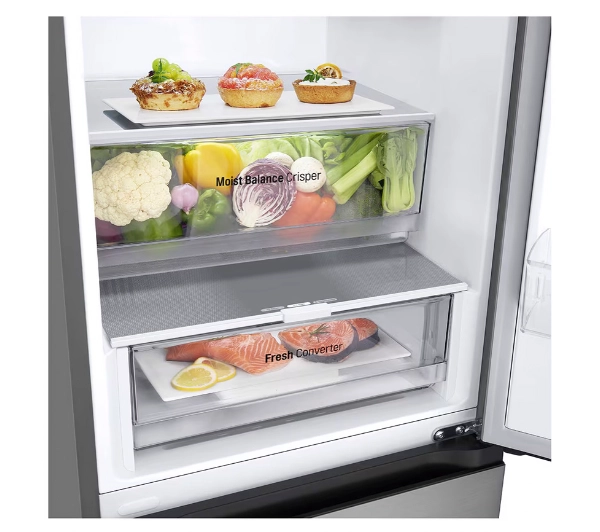 LG GBV3100EPY Pełny No Frost 186cm Szuflada z kontrolą wilgotności Srebrny - TRZECI -55%, ALBO 5-TY ZA 1ZŁ - Kup na Raty - RRSO 0%