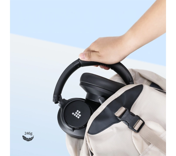 Tronsmart Sounfii Q20 ANC Nauszne Bluetooth 5.3 Czarny