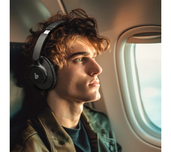 Tronsmart Sounfii Q20 ANC Nauszne Bluetooth 5.3 Czarny